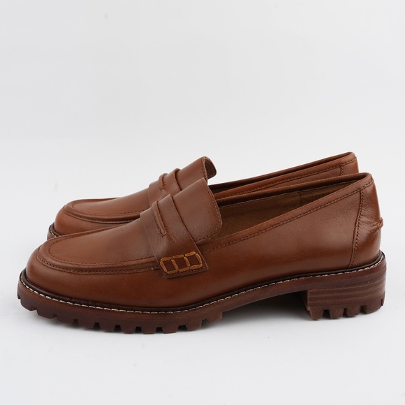 New MADEWELL The Corinne Lugsole Loafer in Dried Maple - Picture 7 of 9